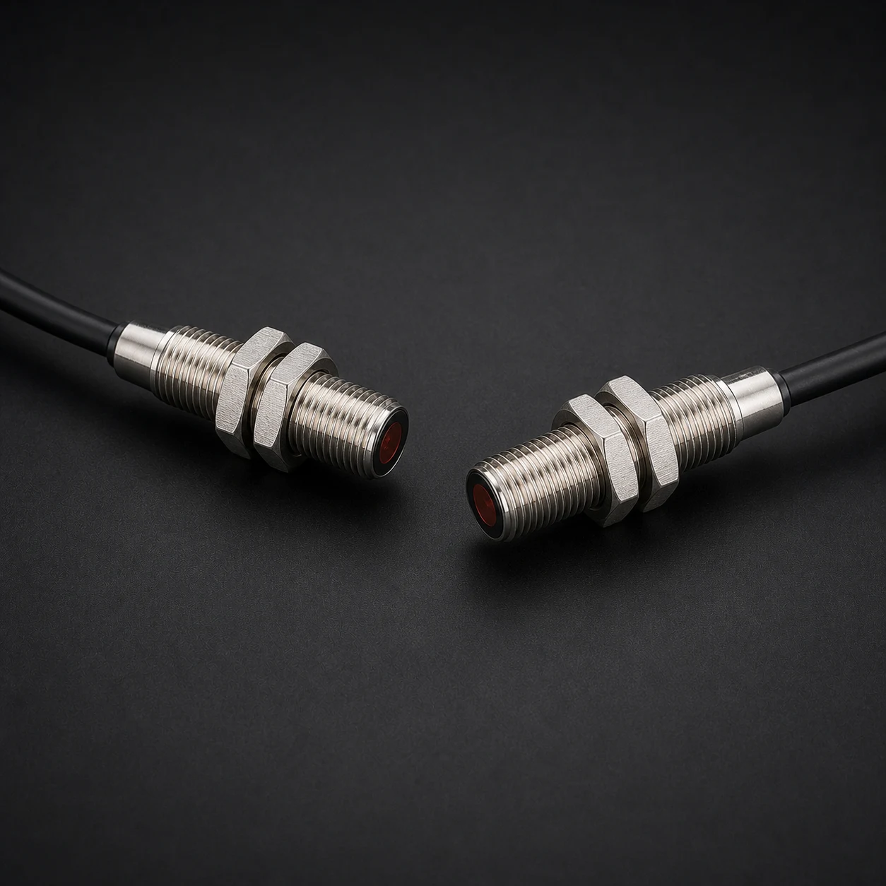 M12激光对射 20m PNP常开 外观图片